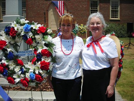 Two Ladies with Wreath